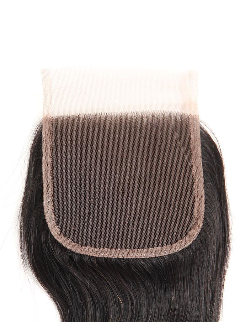 QVR Remy Human Hair 4X4 Closure Body Wave