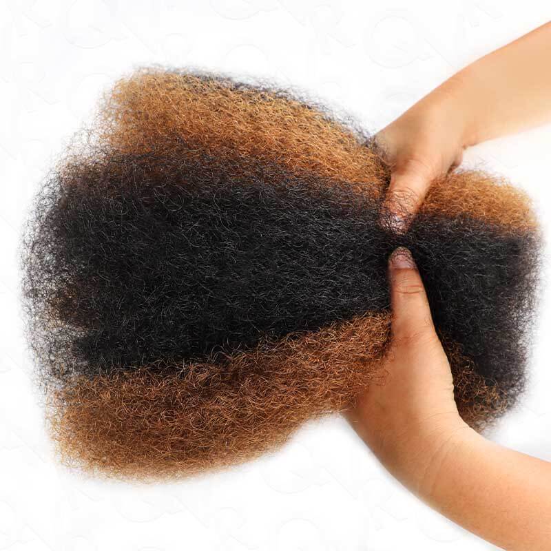 US Only|QVR #P4/30 Afro kinky Bulk Human Hair