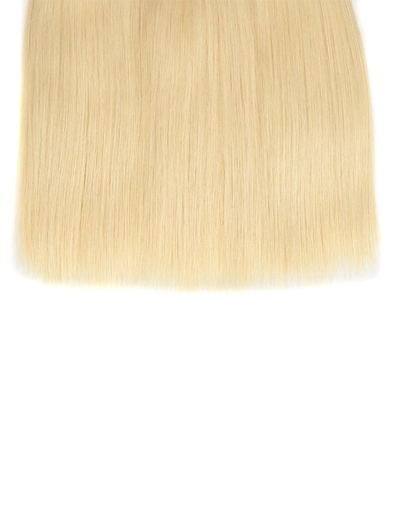 QVR Remy Human Hair 3 Bundles Straight Hair T1B/613