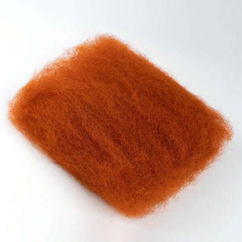 QVR 1 Pack Ginger Orange Afro kinky Bulk Human Hair
