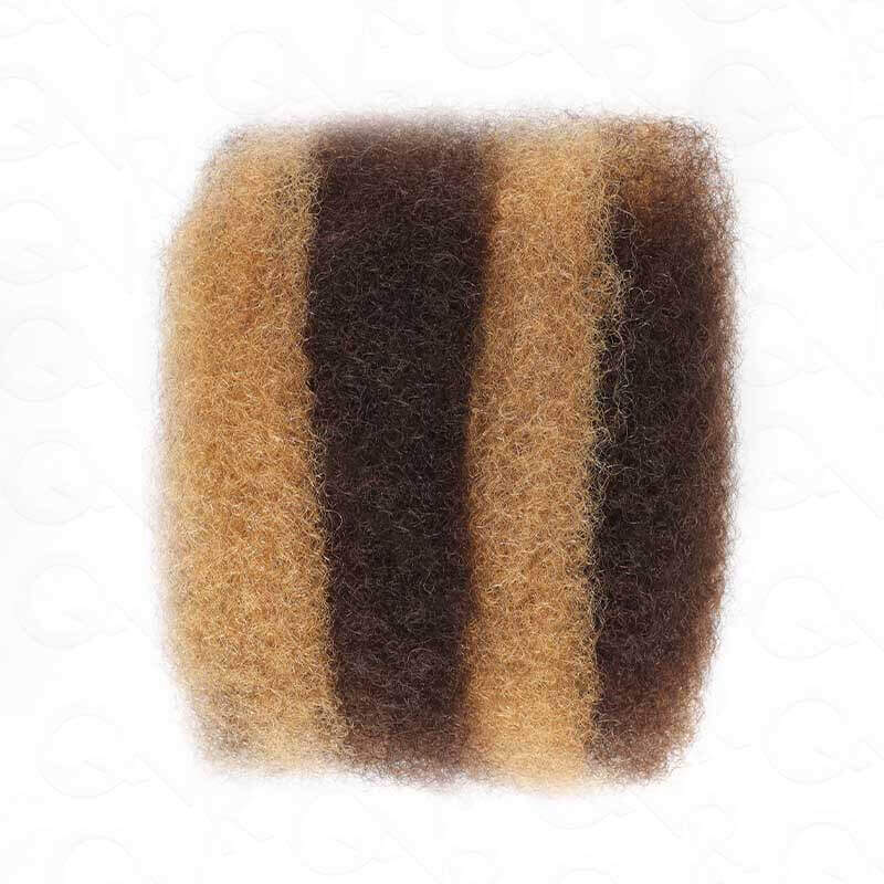 50% OFF|Muti Brown Combo Afro Kinky Bulk Human Hair