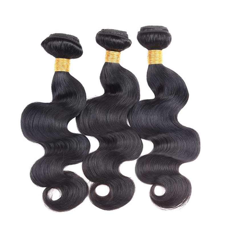 QVR Loose Body Wave 3 PCS Bundles Brazilian Hair Weave Bundles Remy Human Hair Bundles Raw Hair Extensions