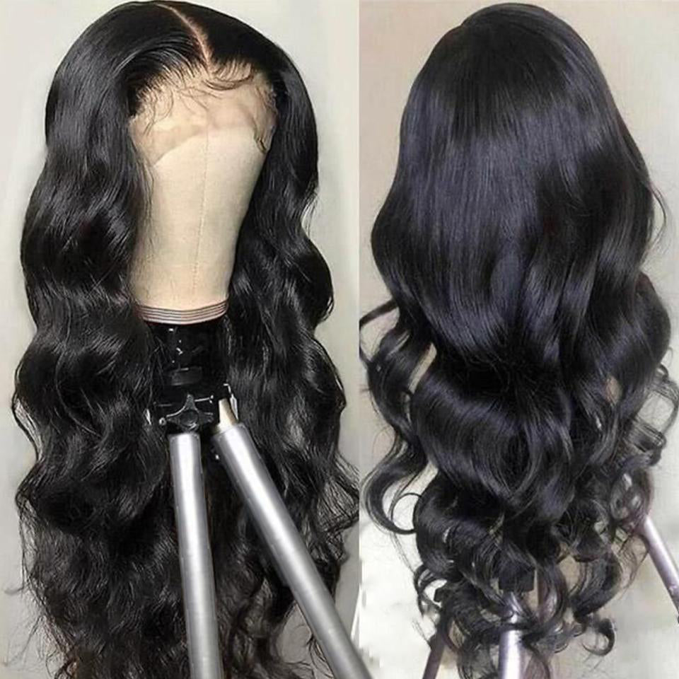 Hd Transparent Lace Frontal Wig 30Inch Body Wave Lace Front Human Hair Wigs 200 Density 4x4 5x5 Lace Closure Wigs For Women