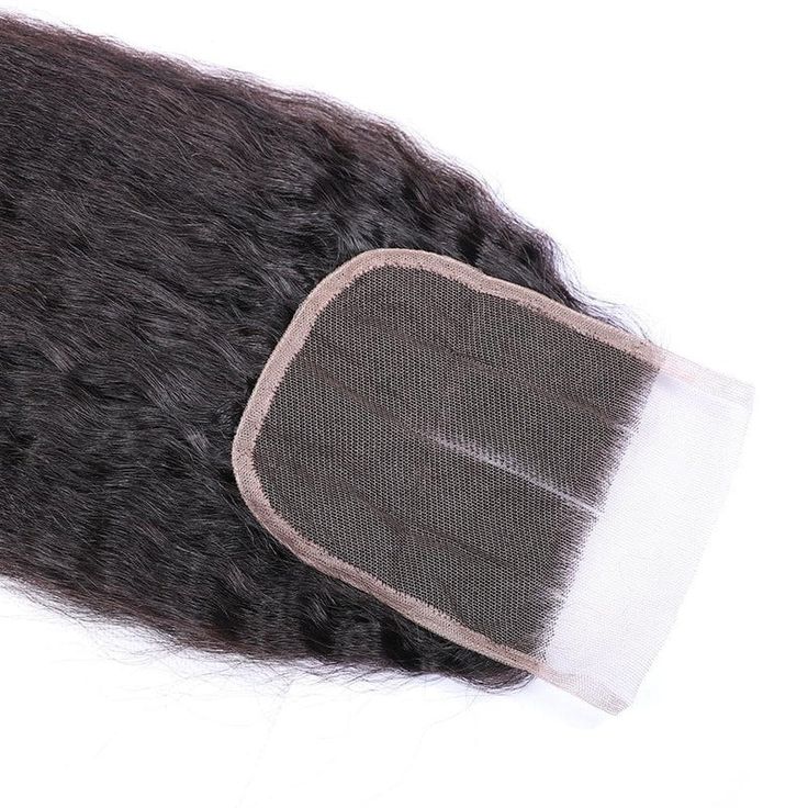 QVR 15A Grade Best Virgin Human Hair Kinky Straight 3 Bundles Hair With 4x4 Lace Closure Unprocessed Virgin Hair Weave