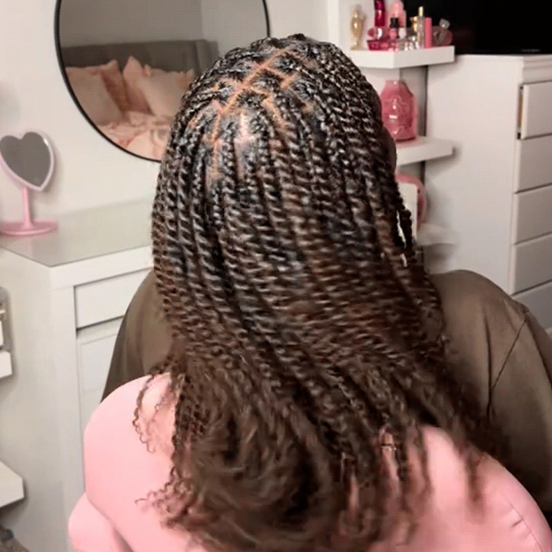 QVR 1 PackThree Colors #32/16/613 Afro Kinky Bulk Human Hair
