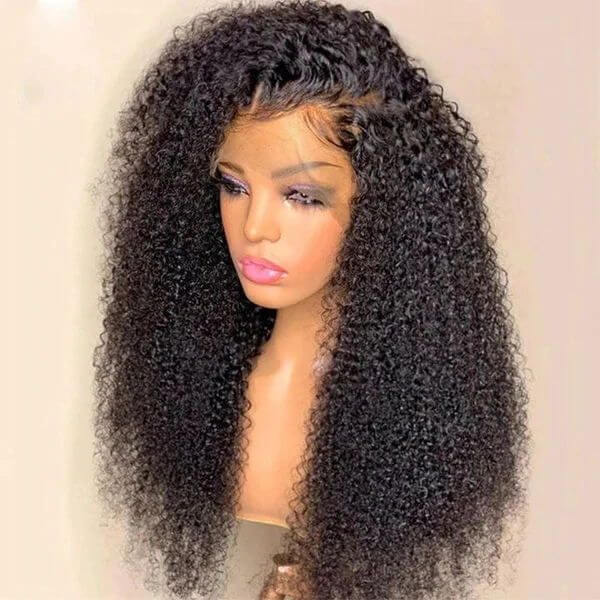 QVR Glueless 5x5 HD Lace Closure Curly Human Hair HD Wig Undetectable Lace