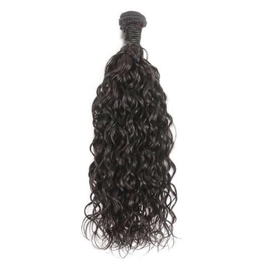 QVR Water Wave Human Hair Weaves 1 Bundles