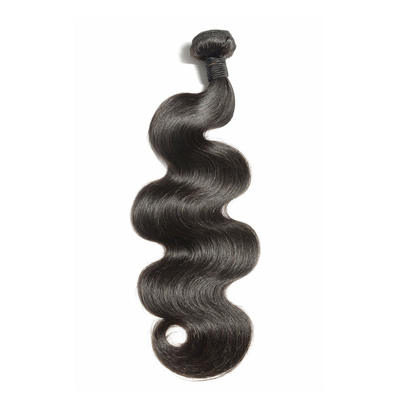 QVR Body Wave Human Hair Weaves 1 Bundle