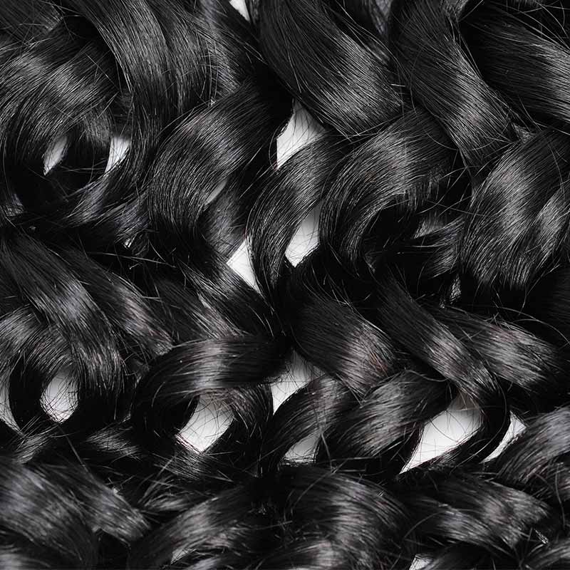 Flash Sale|QVR French Curl Human Bulk Hair Extensions for Boho Knotless Braiding