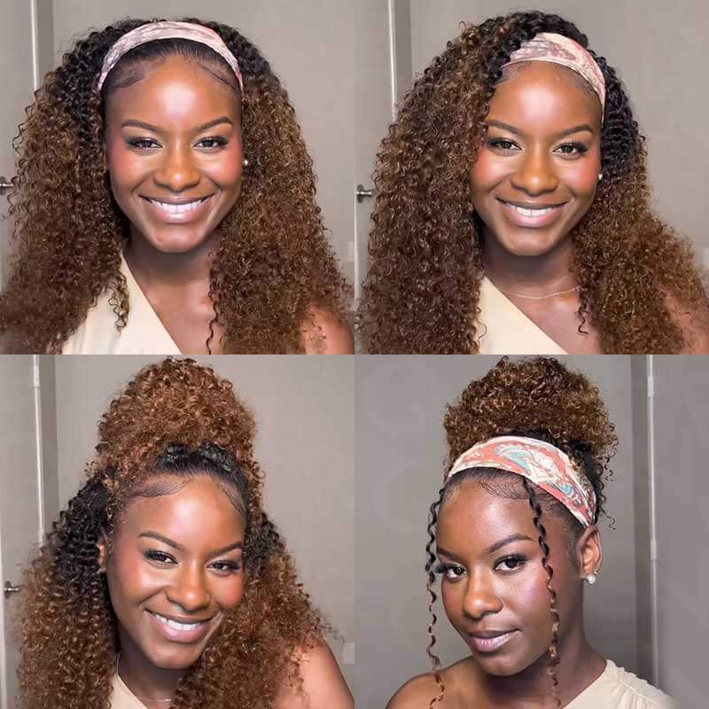 New User Only|QVR #T1B/30 Crochet Hair Small Kinky Curly Feather Crochet Human Hair