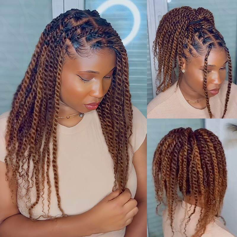 BOGO|Highlight #4/30 Afro kinky Bulk Hair Extensions
