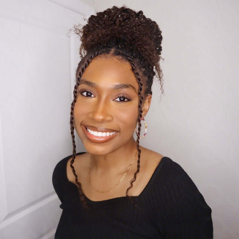 BOGO|Dark Brown #4 Afro kinky Bulk Hair Extensions