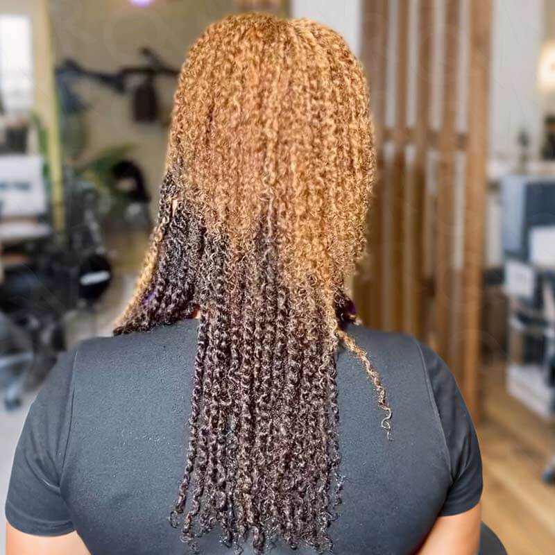 MATCH SALE|QVR #P4/30/27 Afro Kinky Bulk Human Hair
