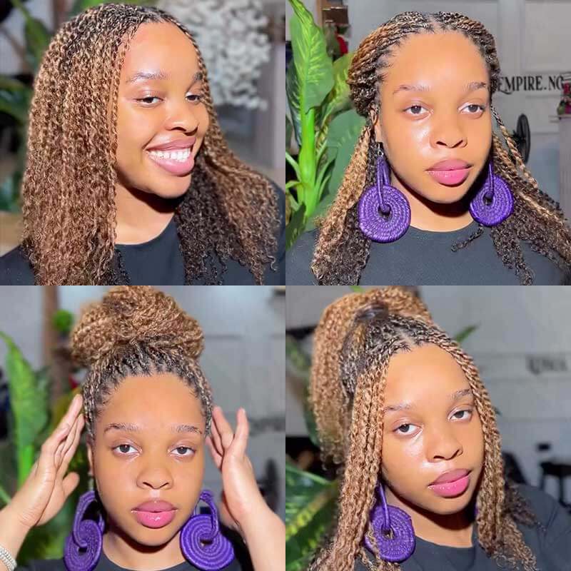 QVR 1 Pack #P4/30/27 Color Afro Kinky Bulk Human Hair