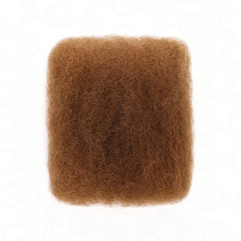 QVR 1 Pack Auburm Brown Afro Kinky Bulk Human Hair