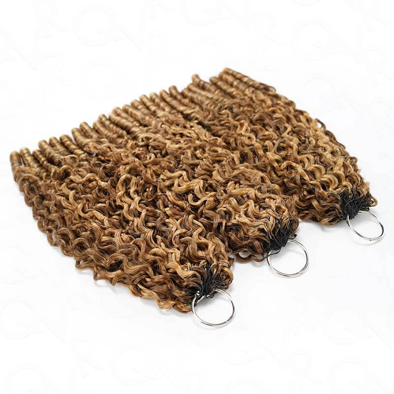 BOGO|Highlight #P4/27 Burmese Curly Human Hair Crochet Weave Hair Extension