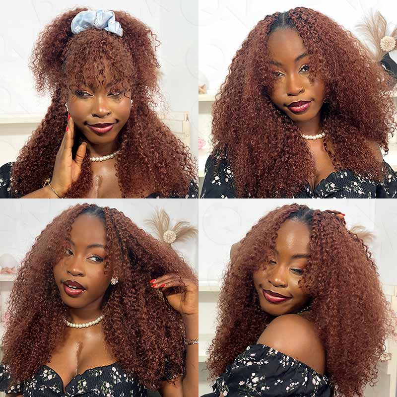 MATCH SALE|QVR #33B Small Kinky Curly Crochet Hair