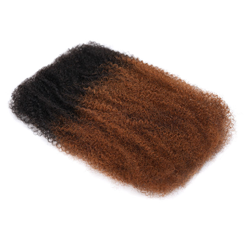 MATCH SALE|QVR #T1B/30 Afro kinky Bulk Human Hair