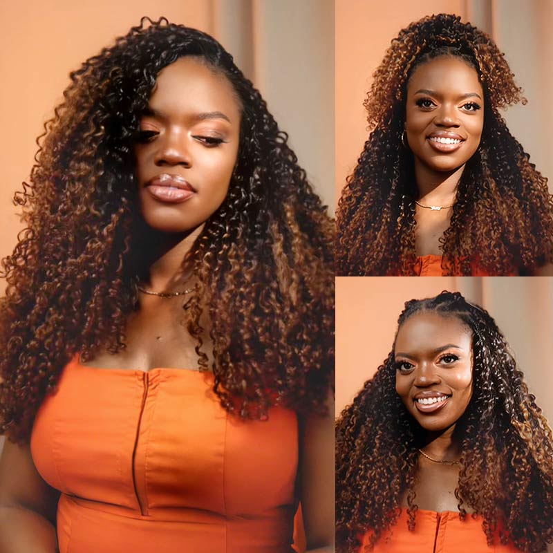 MATCH SALE|QVR #T2/30 Burmese Curly Crochet Hair