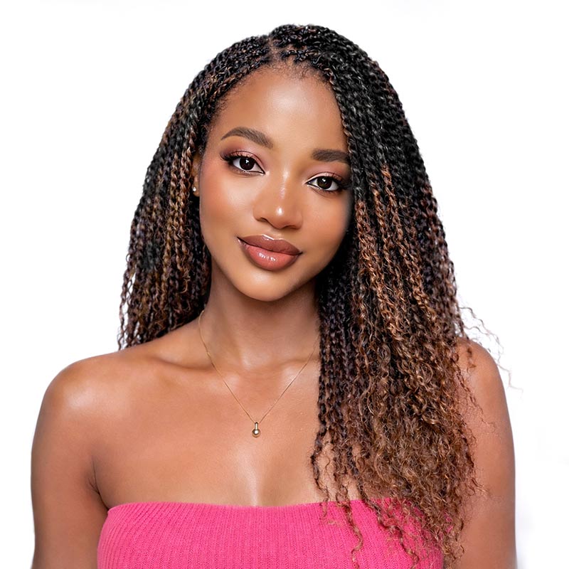 MATCH SALE|QVR #T1B/30 Afro kinky Bulk Human Hair