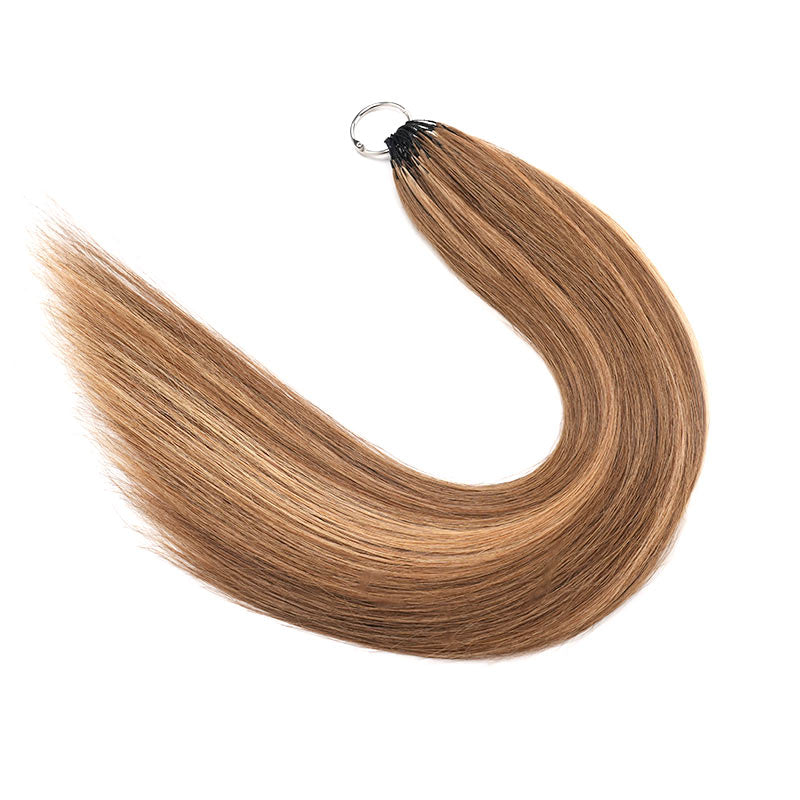 QVR Highlight #P4/27 Feather Crochet Human Hair Miracle Knots Hairstyle Curly Hair Extensions