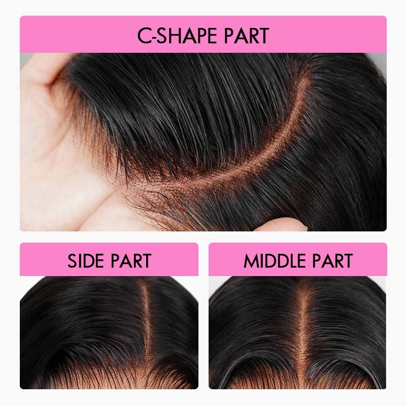 QVR Burmese Curly 13X4 Lace Front Wig Wear To Go 4Pre Design Virgin Human Hair Wigs