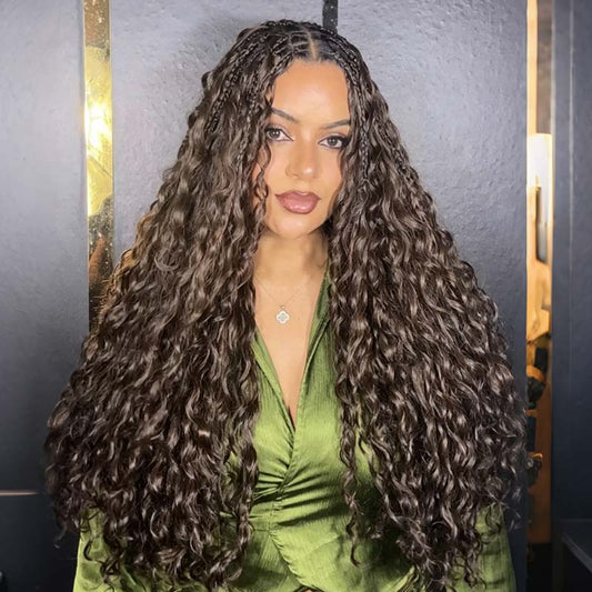 MATCH SALE|QVR #4 Water Wave Crochet Hair