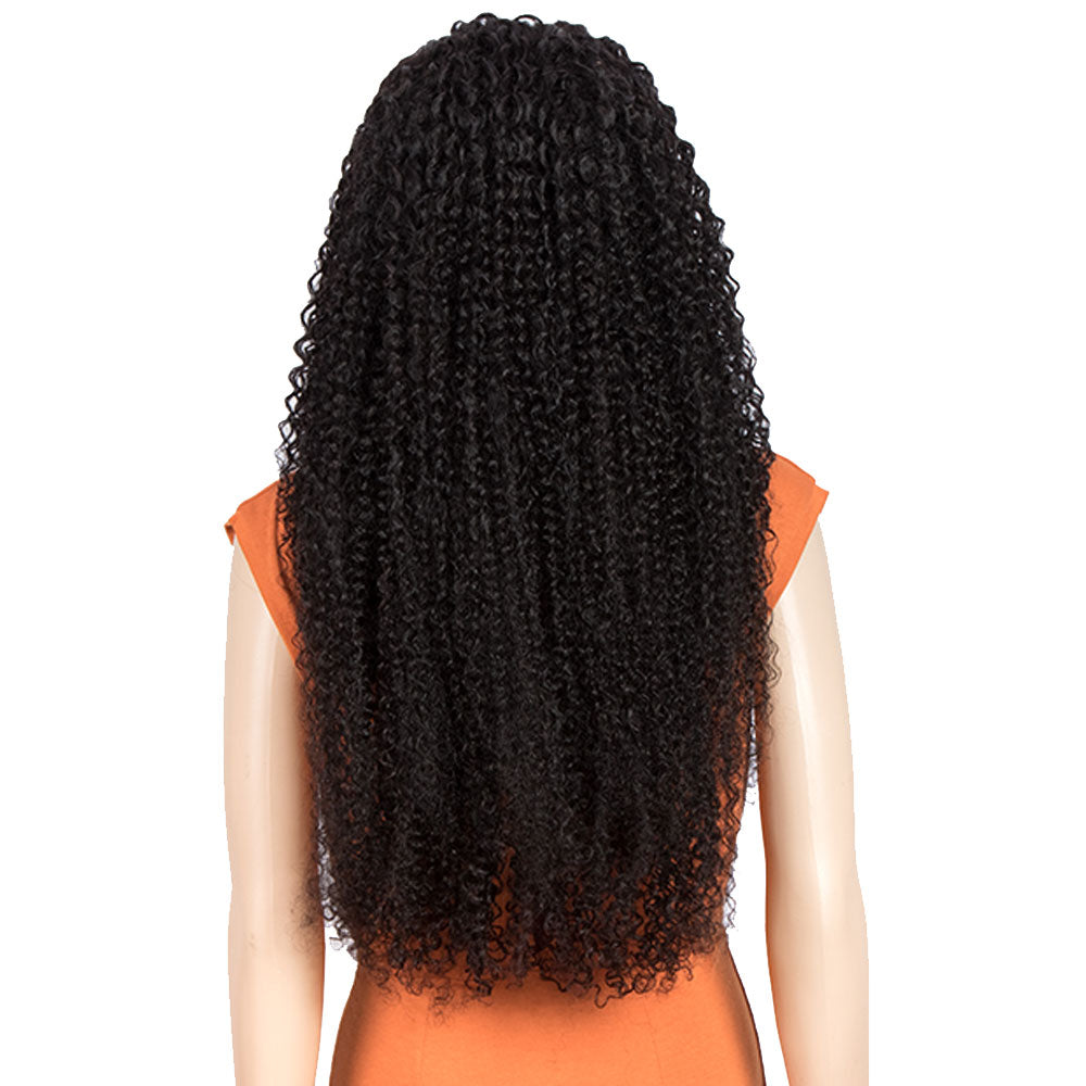 QVR Remy Human Hair 13*4 Lace Frontal Wigs Curly Wave Wig