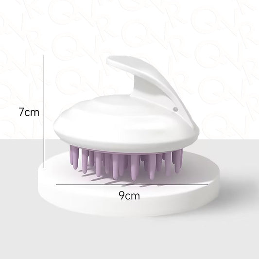 QVR Silicone Head Scalp Massager Shampoo Brush