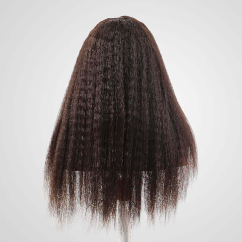 Flash Sale|Natural Black Kinky Straight Wigs