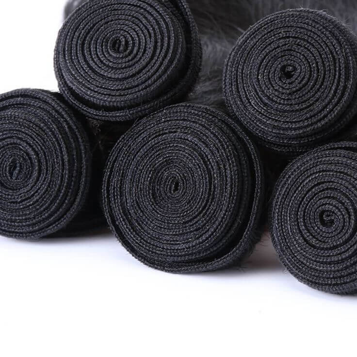 QVR Loose Deep Wave Human Hair Weaves 1 Bundle