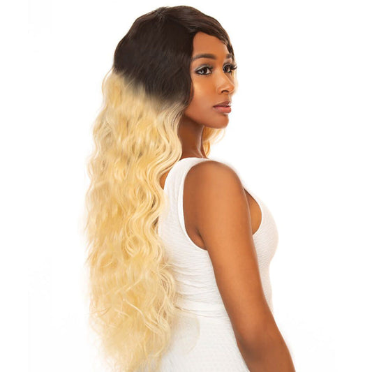 QVR Remy Human Hair 3 Bundles Body Wave Hair T1B/613