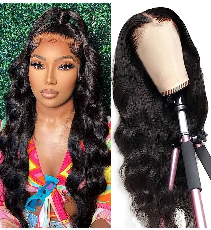 QVR Body Wave 13x4 HD Lace Frontal Wig Undetectable Lace Frontal Human Hair Wigs For Women