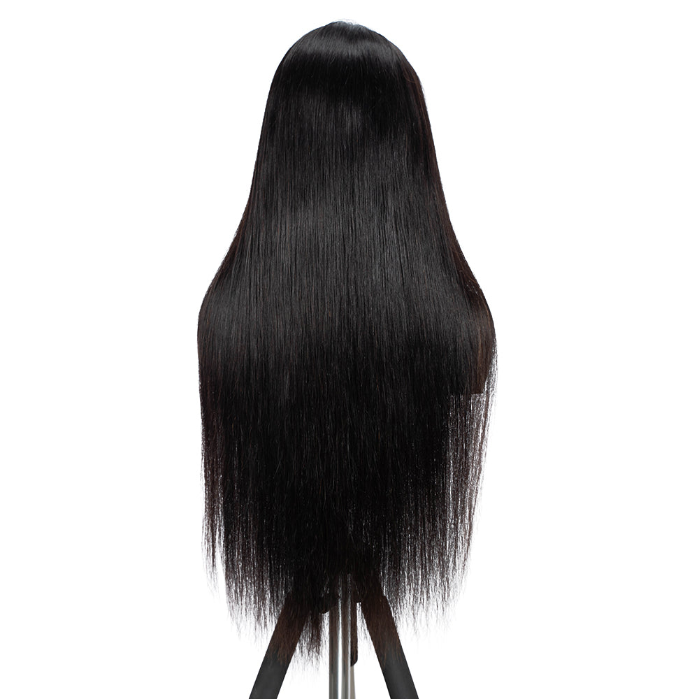 QVR Pre-plucked 13x4 HD Lace Wig Human Hair Wigs Straight Undetectable Lace Front Wig