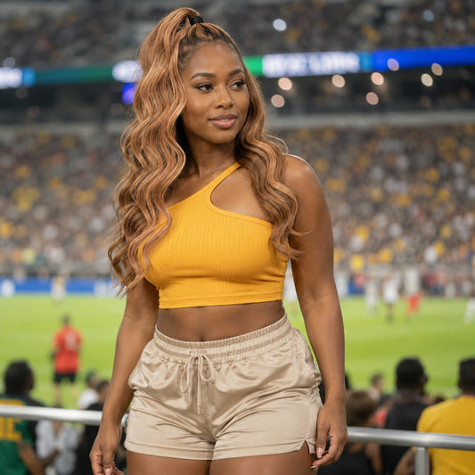 MATCH SALE|QVR #P4/27 Body Wave Crochet Hair