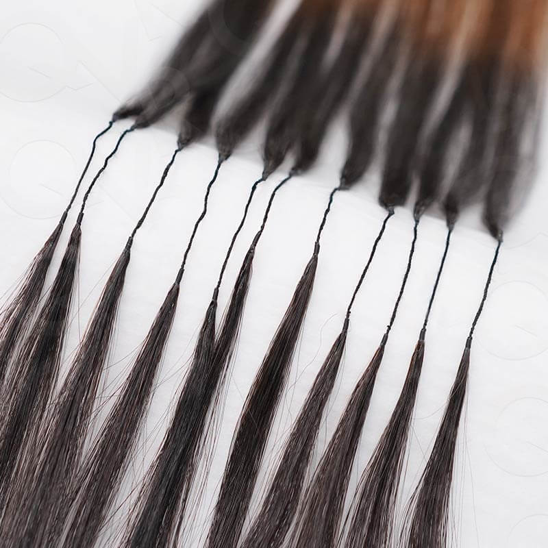 MATCH SALE|QVR #T1B/30/27 Small Kinky Curly Crochet Hair
