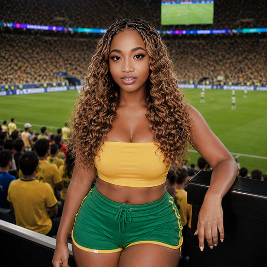 MATCH SALE|QVR #P4/27 Water Wave Crochet Hair
