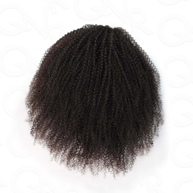 New User Only| Drawstring Ponytail Extension Afro Kinky Curly Human Hair Ponytail Hairstyle