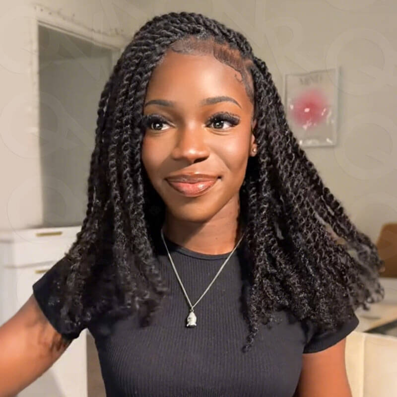 $100off Member Sale|Dark Brown Afro kinky Bulk Human Hair