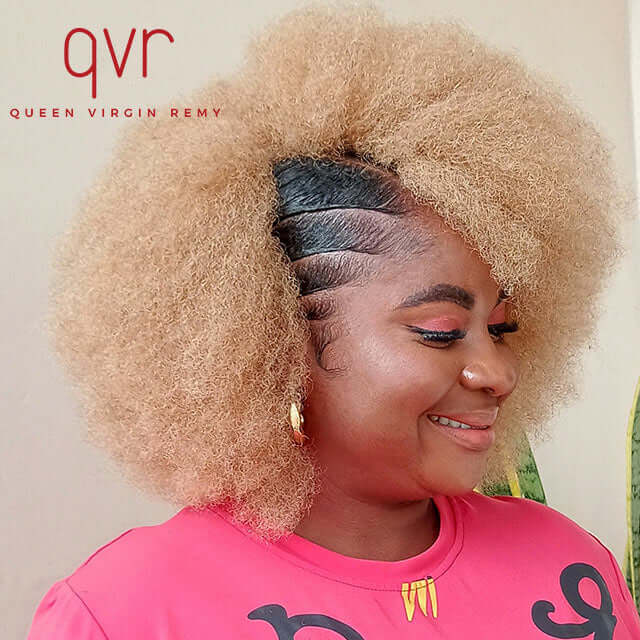 MATCH SALE|QVR #27 Afro Kinky Bulk Human Hair