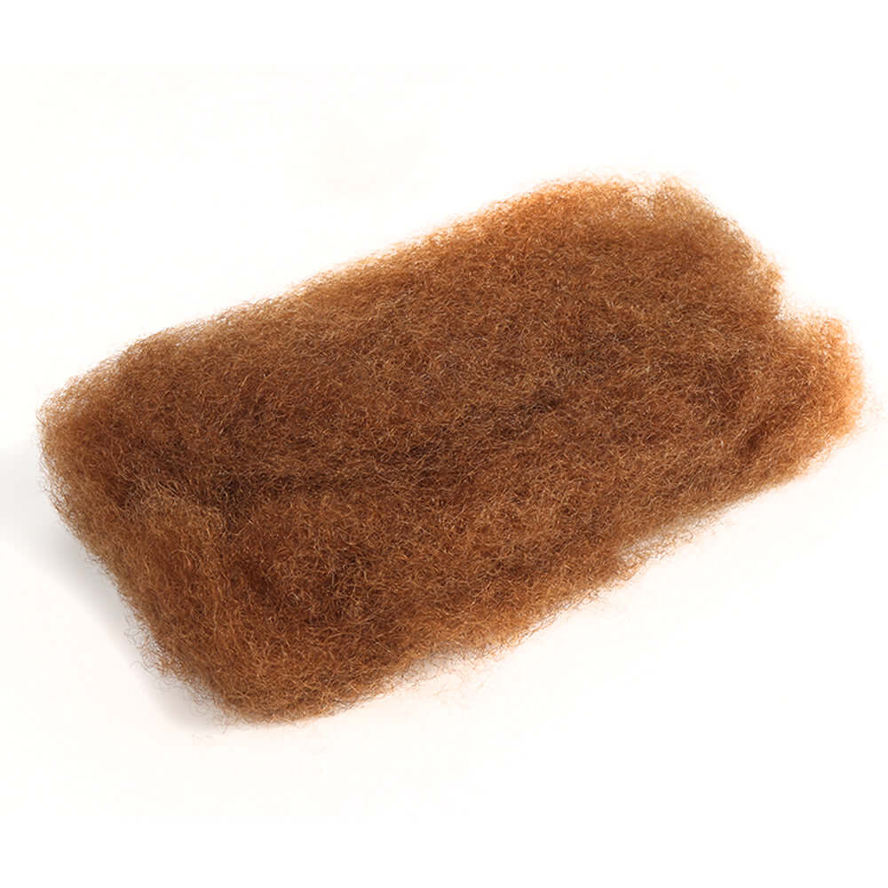 QVR Natural Black+Auburn Brown Two Colors Afro Kinky Bulk Human Hair For Braiding DreadLock