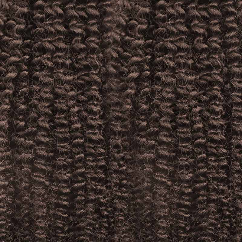 US Only|QVR #4 Afro Kinky Curly Feather Crochet Human Hair