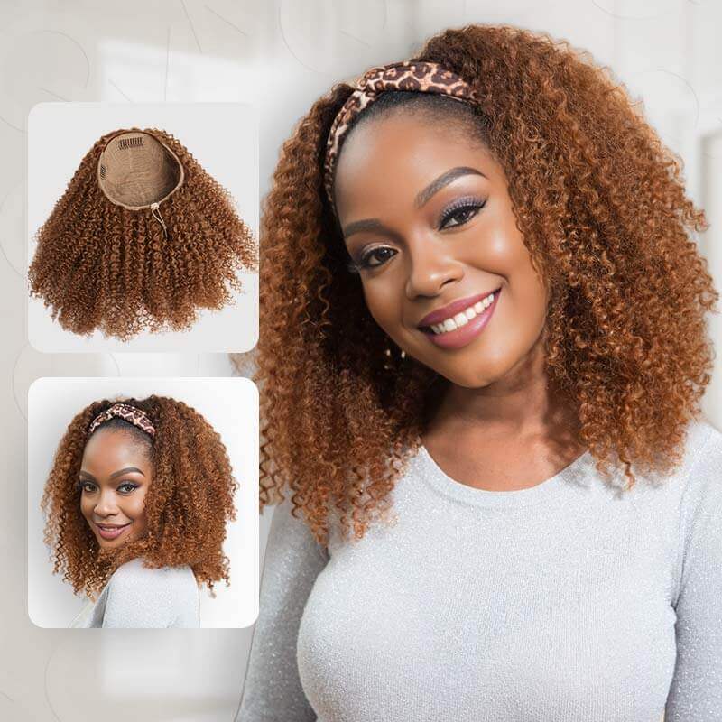 Flash Sale|QVR Glueless Half Wig 3 In 1 Kinky Straight Human Hair Protective Hairstyle