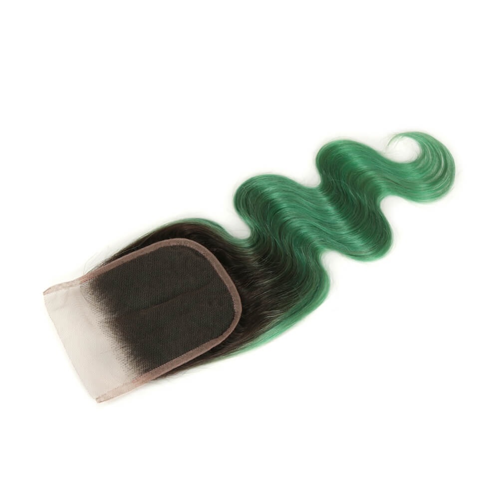 QVR Virgin Human Hair 4*4 Body Wave Closure TT1B/TUQIV