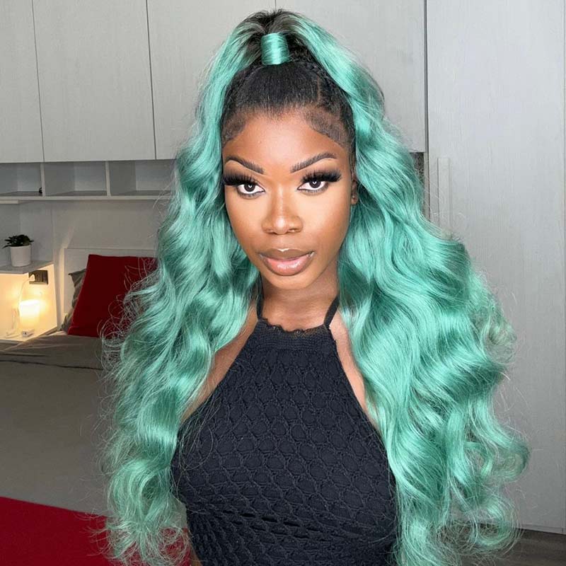 QVR Virgin Human Hair Body Wave 3 Bundles With 4*4 Lace Closure TT1B/TUQIV