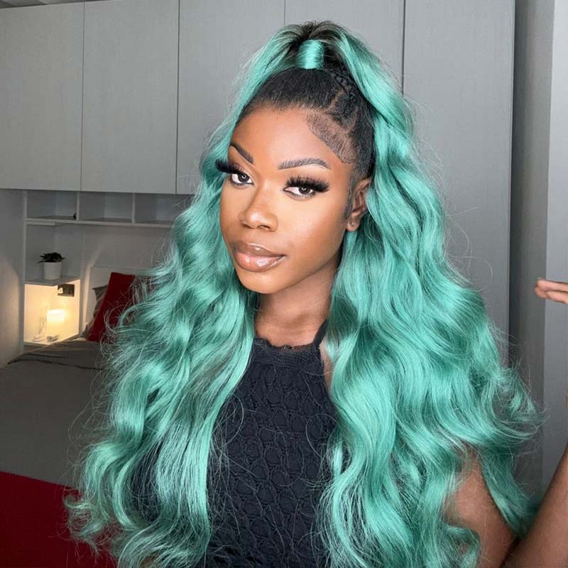 QVR Virgin Human Hair Body Wave 3 Bundles With 4*4 Lace Closure TT1B/TUQIV