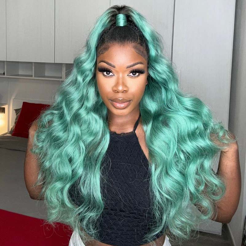 QVR Virgin Human Hair Body Wave 3 Bundles With 4*4 Lace Closure TT1B/TUQIV