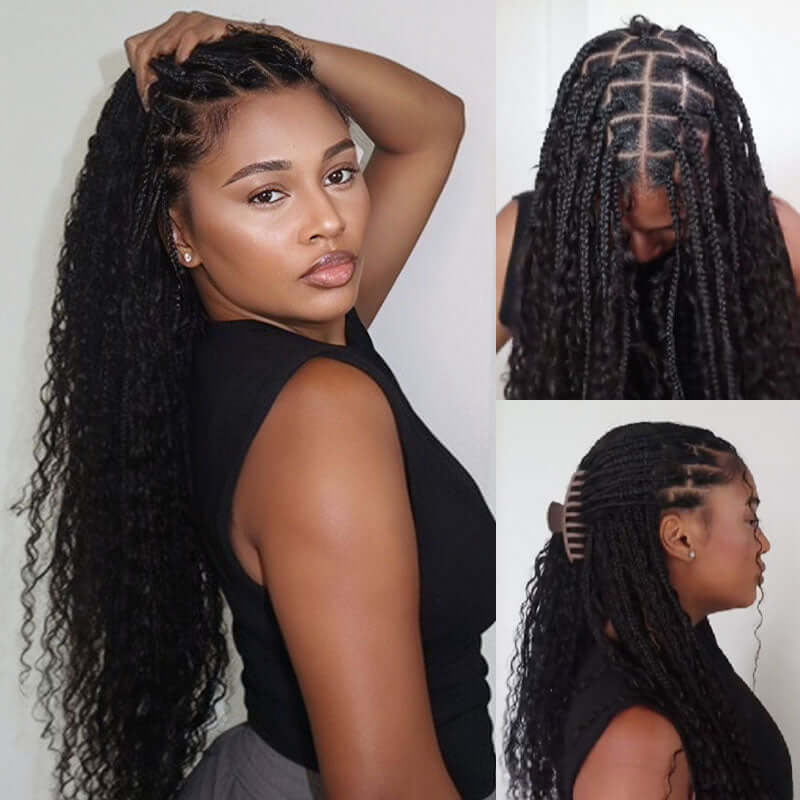 Flash Sale|QVR Body Wave Boho Knotless Braiding Bulk Human Hair