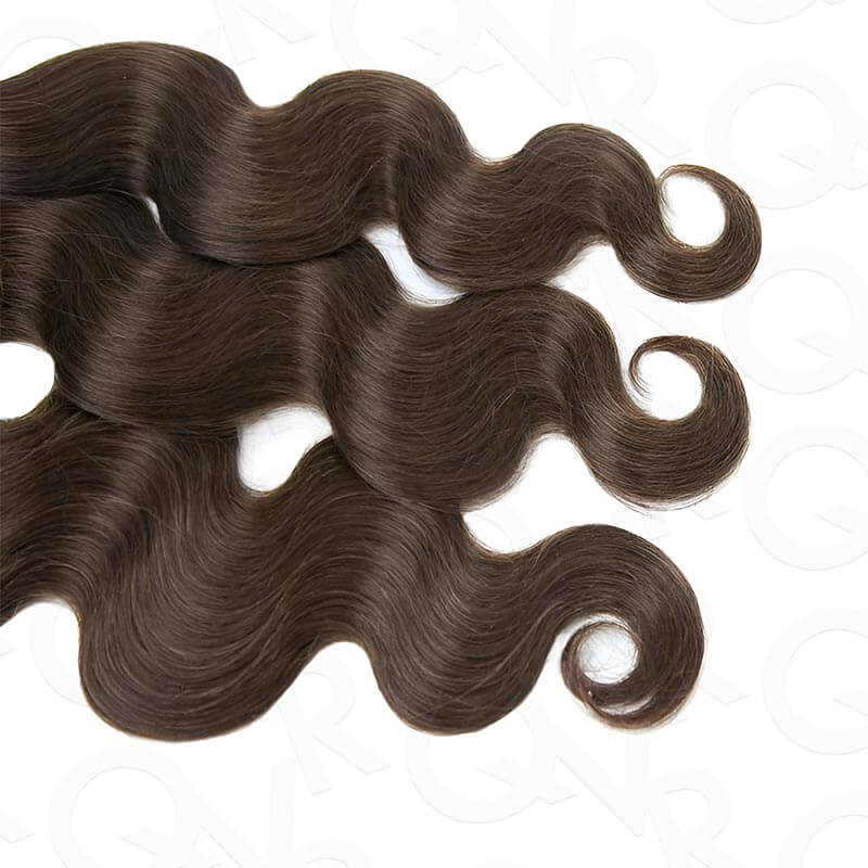 US Only|QVR #4 Body Wave Feather Crochet Human Hair