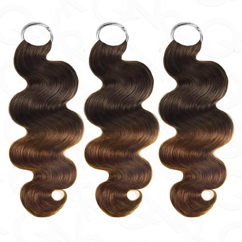 US Only|QVR #T2/30 Body Wave Feather Crochet Human Hair